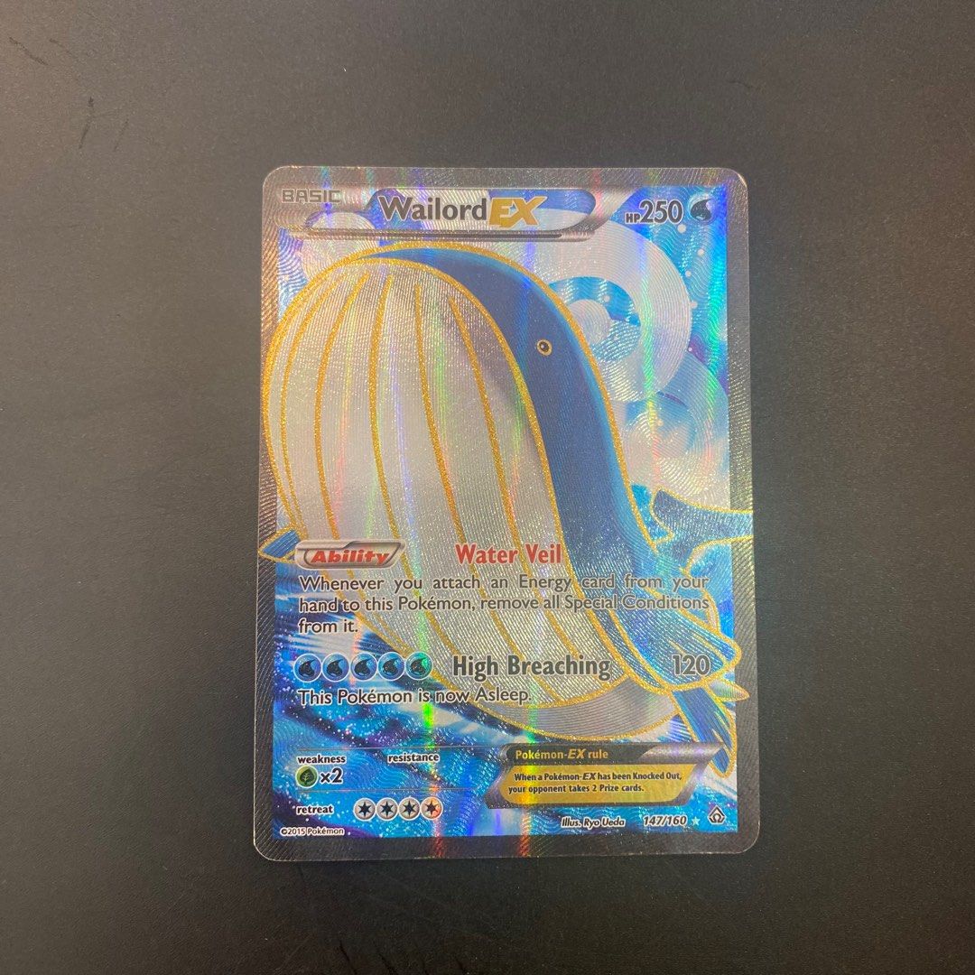 Wailord EX Full Art, Hobbies & Toys, Toys & Games on Carousell Wailord EX Full Art, Hobbies & Toys, Toys & Games on Carousell