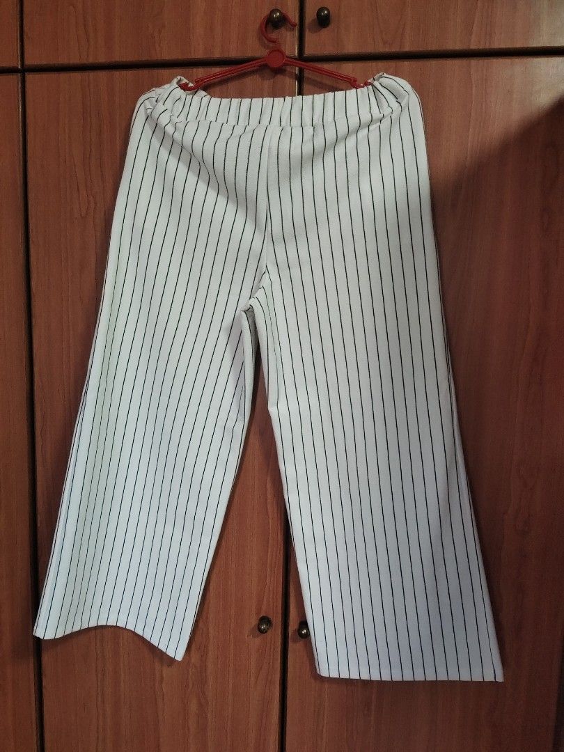 White striped clearance pants