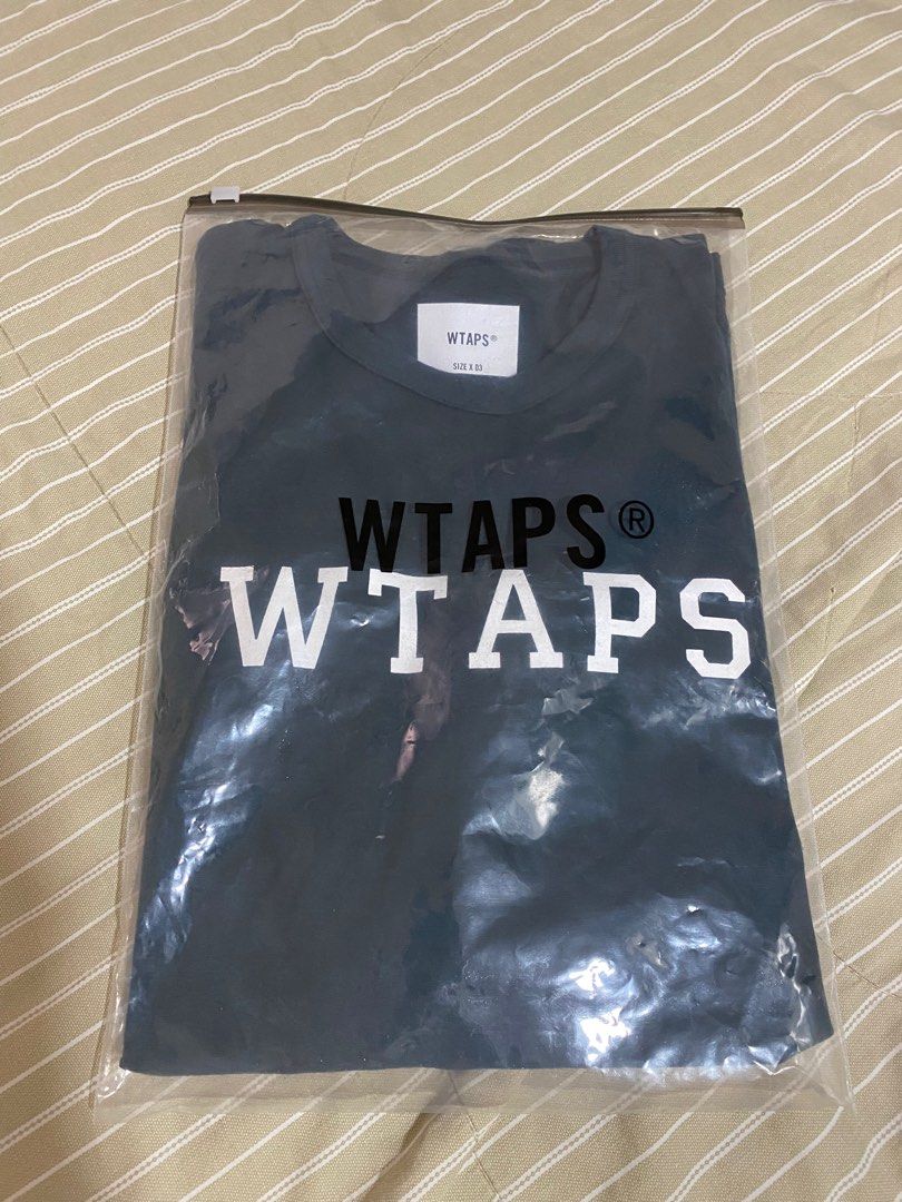 WTAPS ACADEMY TEE 22SS Navy T-shirt 全新Brand new SIZE 03 Wtuva