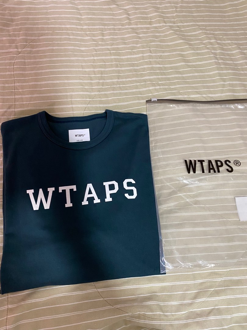 WTAPS ACADEMY TEE 22SS Navy T-shirt 全新Brand new SIZE 03