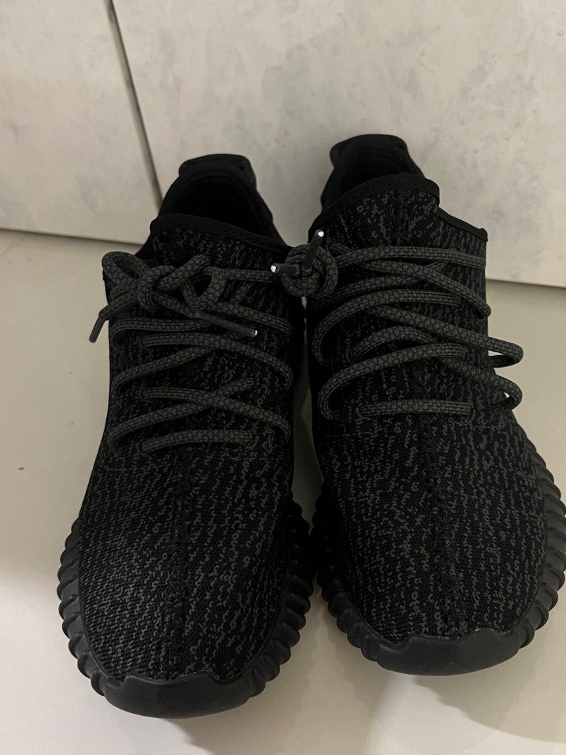 Yeezy 350 v1 pirate black 2023, Men's Fashion, Footwear, Sneakers on  Carousell
