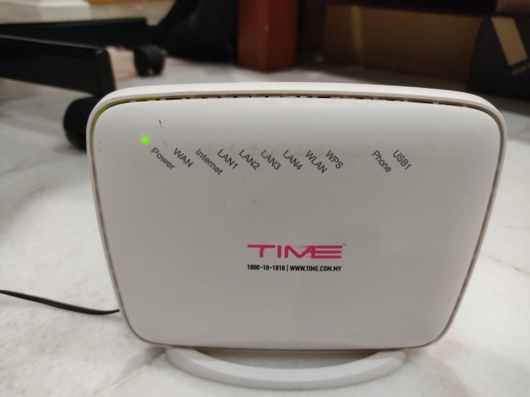 ZTE ZXHNH298N TIME Home Gateway WirelessN router High Speed WiFi