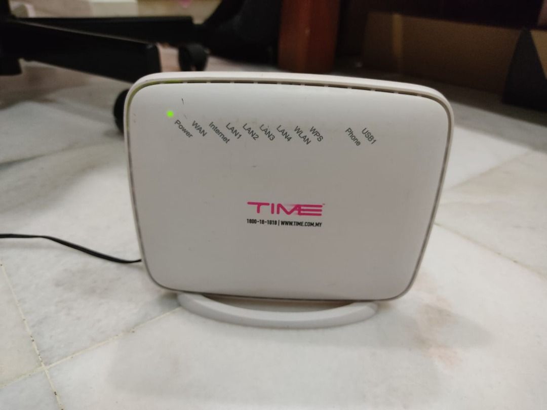 ZTE ZXHN-H298N TIME Home Gateway Wireless-N router High Speed WiFi ...