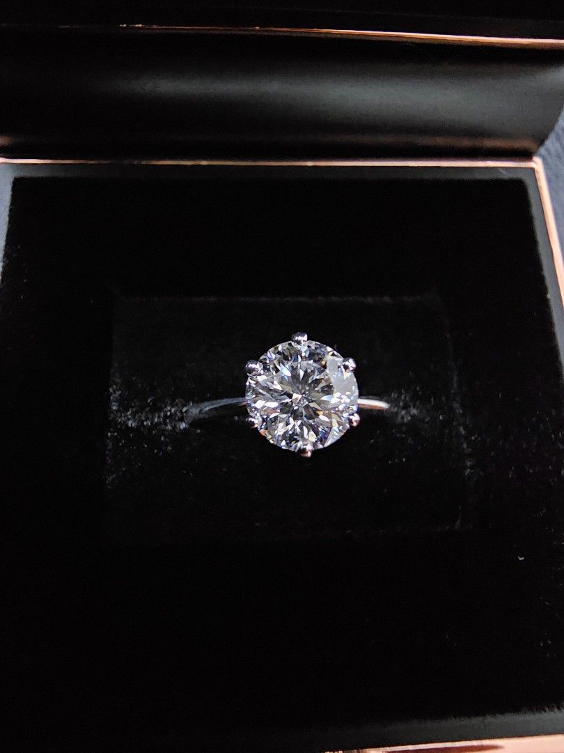 D colour diamond ring on sale