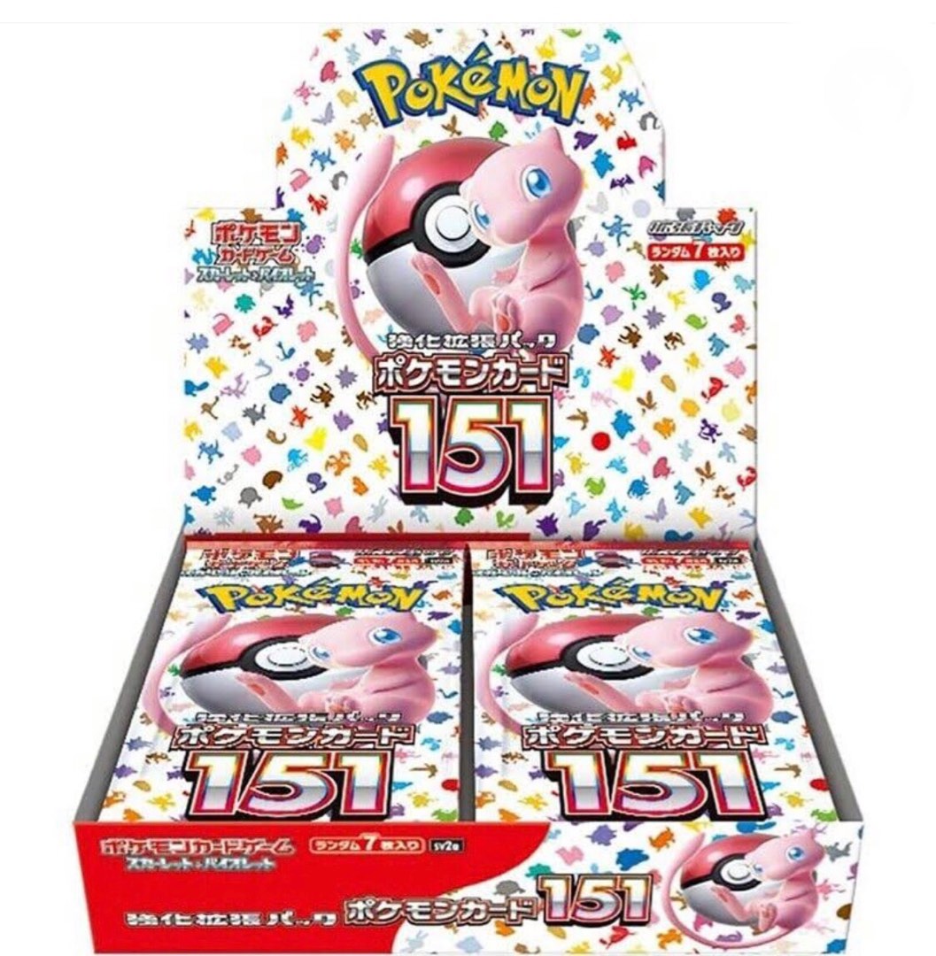 151 Pokemon Jap [PO], Hobbies & Toys, Toys & Games on Carousell