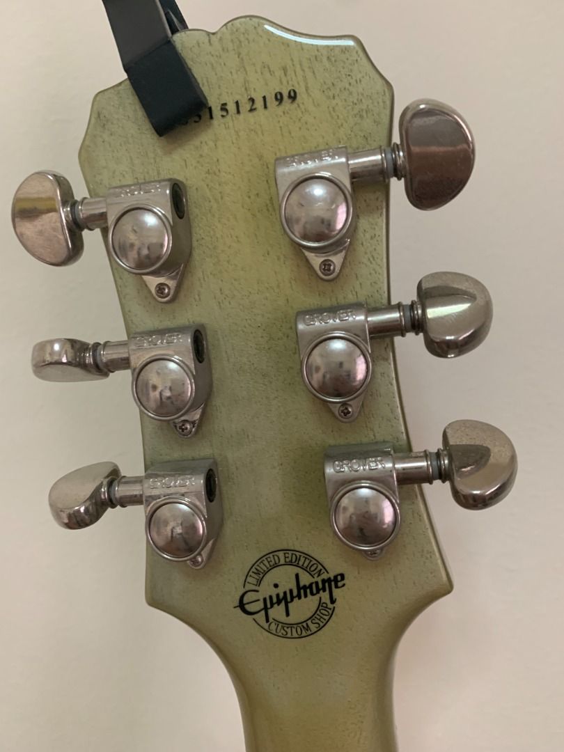 2012 Epiphone SG Pro Custom Shop Limited Edition Electric Guitar Trans ...
