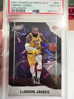 2019-20 Lebron James Panini Chronicles Prestige #75 Los Angeles Lakers!