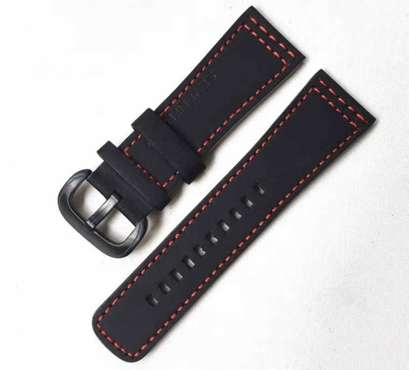 28MM SEVENFRIDAY SUEDE LEATHER WATCH STRAP WITH STAINLESS STEEL