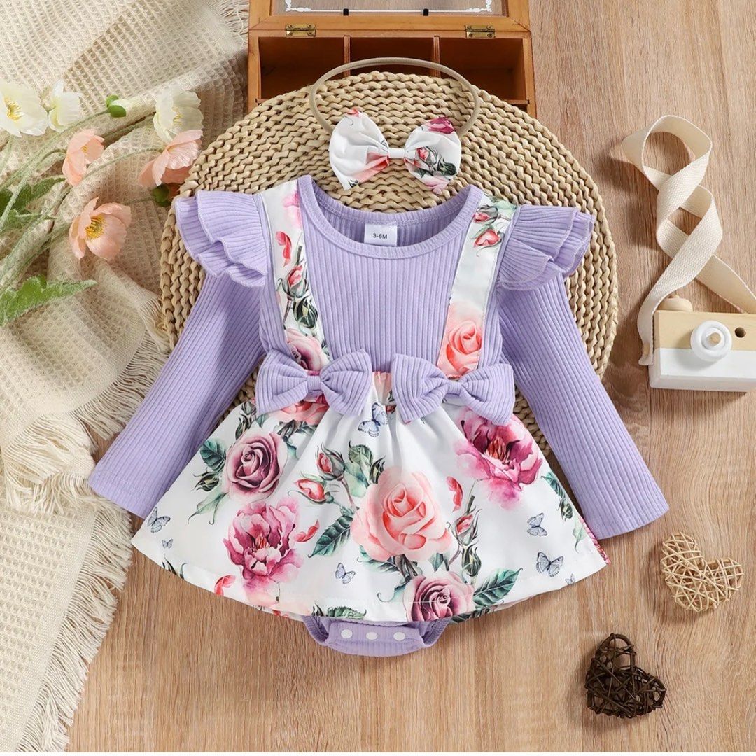 Kids floral romper on sale