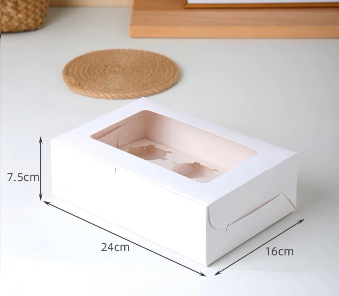 4/6 Hole Cavity Cupcake Box65074415007491112