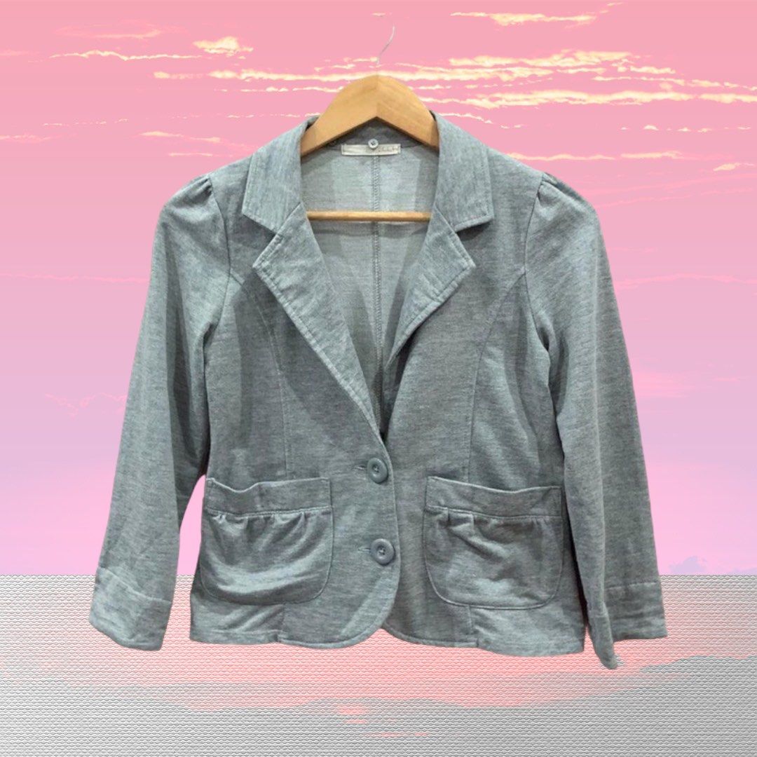 855 Size XS Tshirt Blazer Preloved Bundle Women Blazer Perempuan