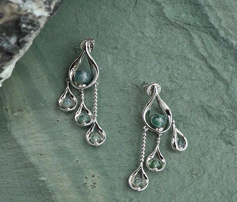 Gems earrings sale