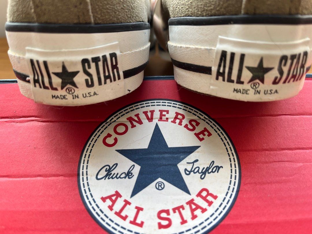 美國製90's Converse Made in USA All Star Low Suede US 5 vintage