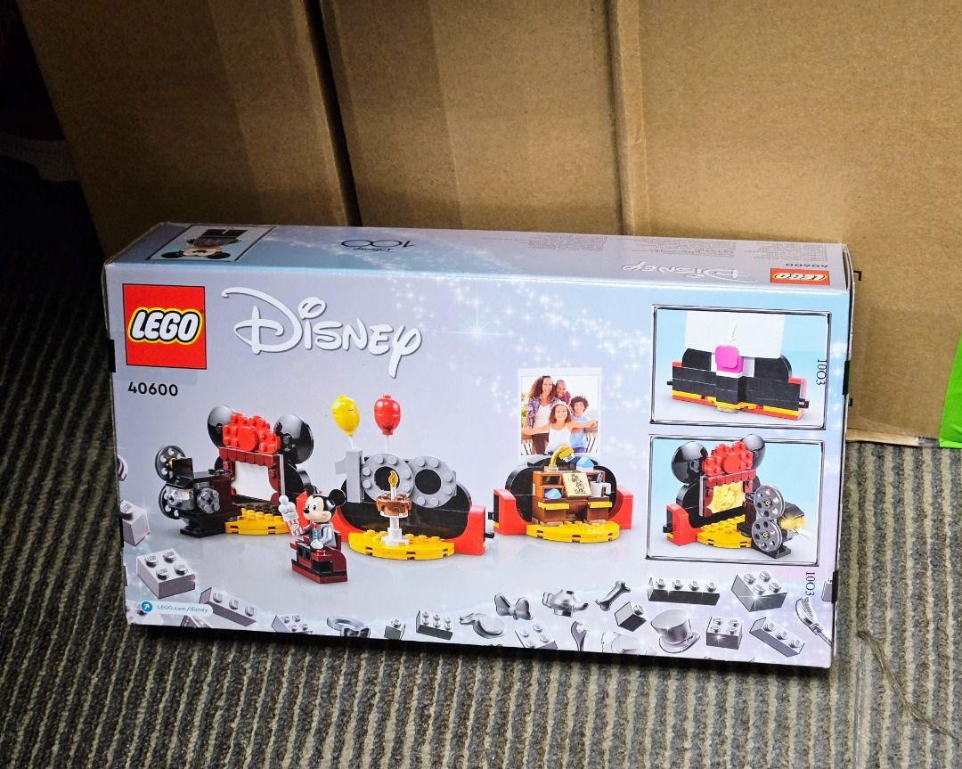 [現貨] 全新 LEGO 40600 - Disney 100 Years Celebration , 興趣及遊戲, 玩具 & 遊戲類 ...