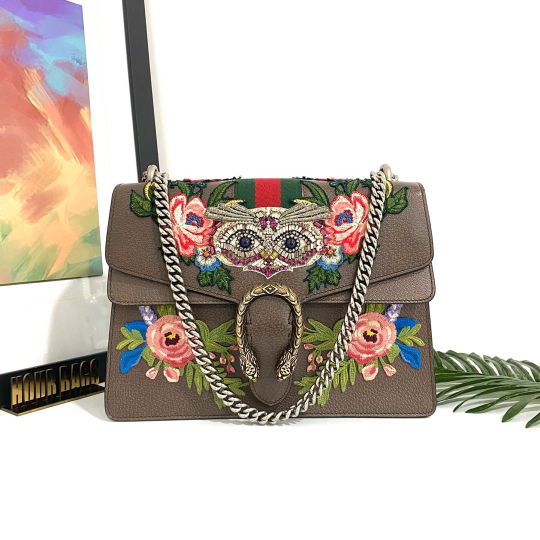 Gucci dionysus embroidered bag shop