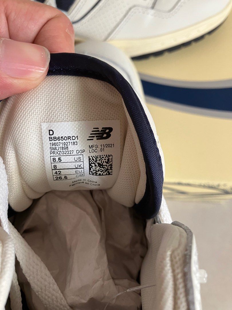 限量聯乘New Balance X Aime Leon Dore BB650RD1 Sneaker 高筒波鞋Size