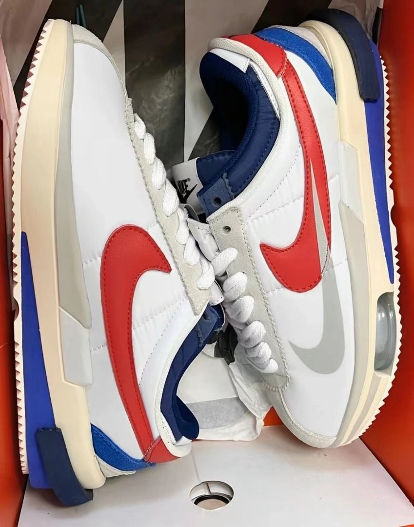 Blue red white cortez store