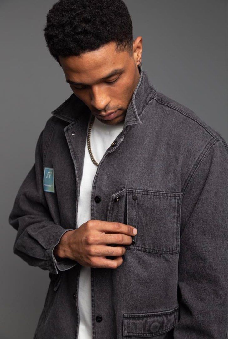 Quiksilver denim jacket hotsell