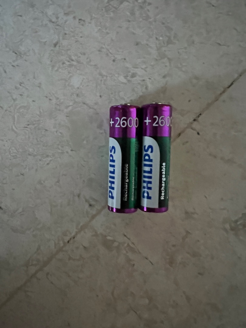 AA rechargeable batteryPhilips HR6 Mignon 1.2V 2600mAh, TV & Home