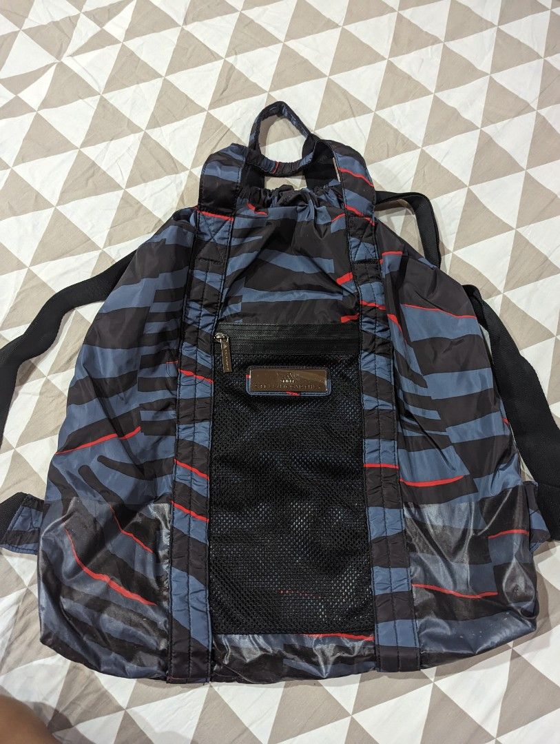 Addidas x Stella McCartney (Category: Backpacks) located in Las Pinas. Submitted by rozramer (Listing ID 1241041312, Image 1). Description: RFS too many bags Location: BFRV Las Pinas SF at buyer's expense.
