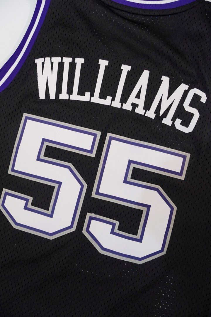Sacramento #55 Jason Williams Jersey, White Chocolate Jerseys Mesh