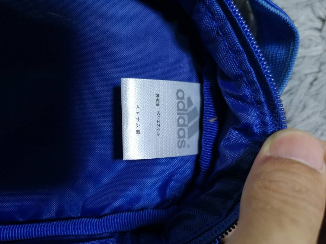 Adidas Royal Blue Pouch on Carousell