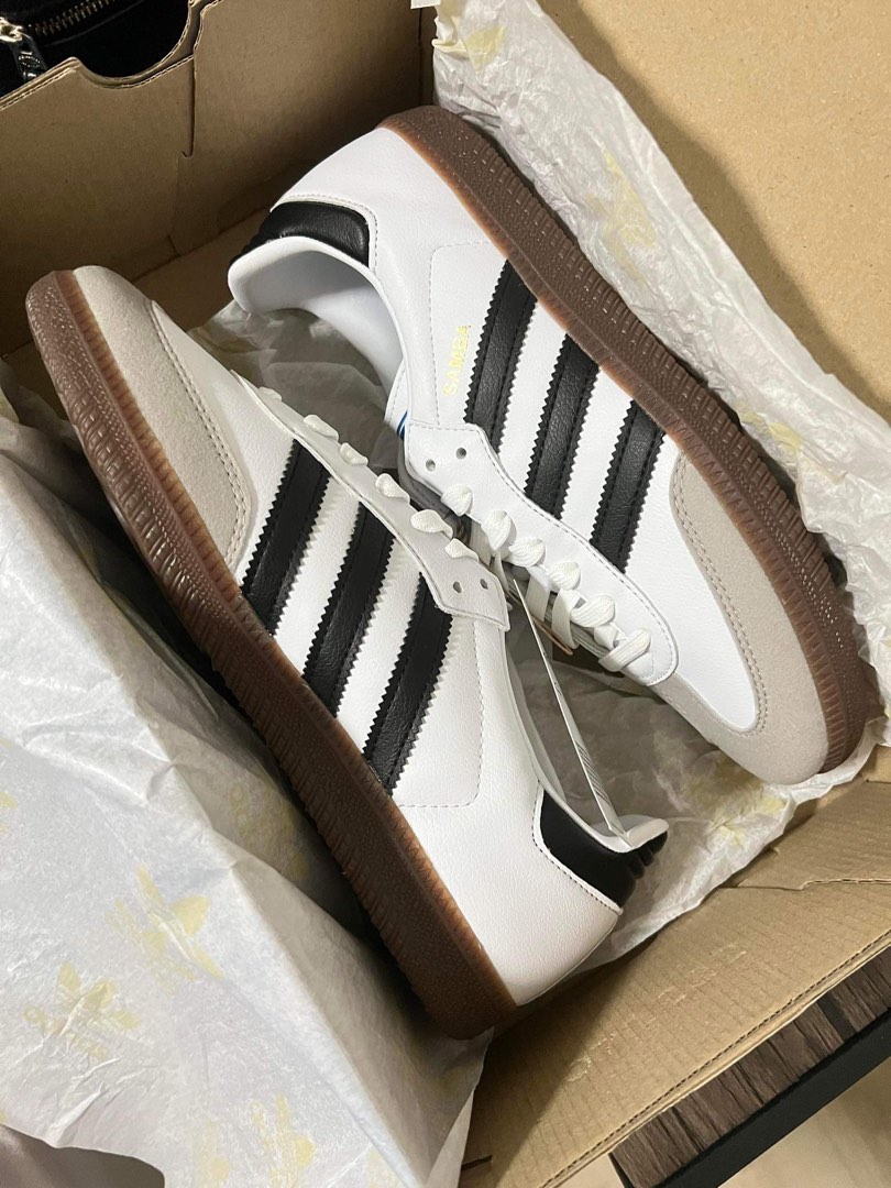 Adidas Sambas Vegan - Size 8 WMNS (6.5 mens) NO BOX but bnew on Carousell