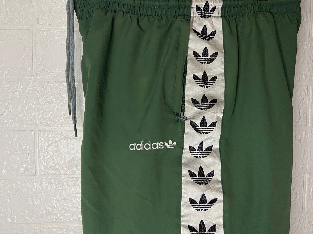 Adidas originals sale tape shorts green