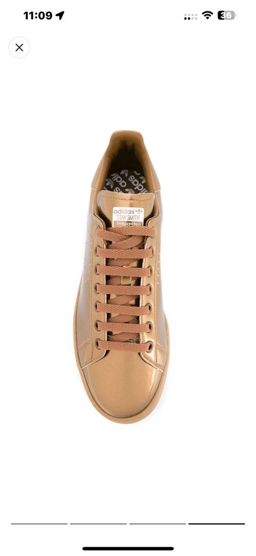 Raf simons on sale stan smith gold
