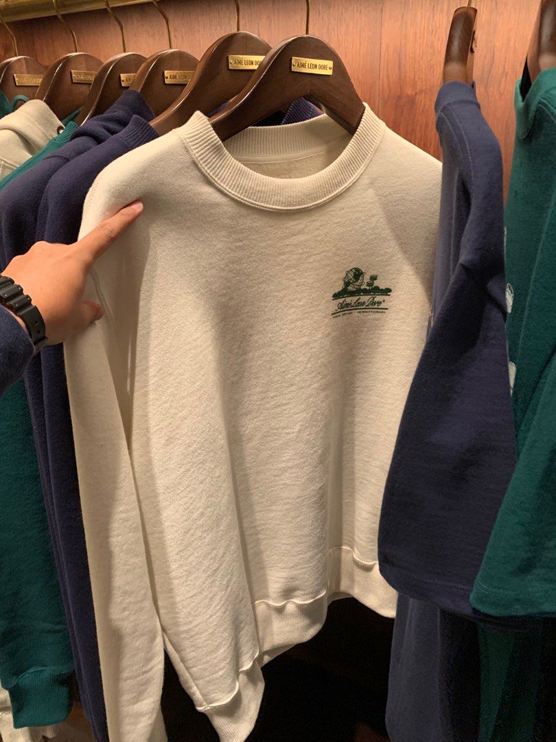 Aime Leon Dore Crewneck Men s Fashion Tops Sets Hoodies on Carousell