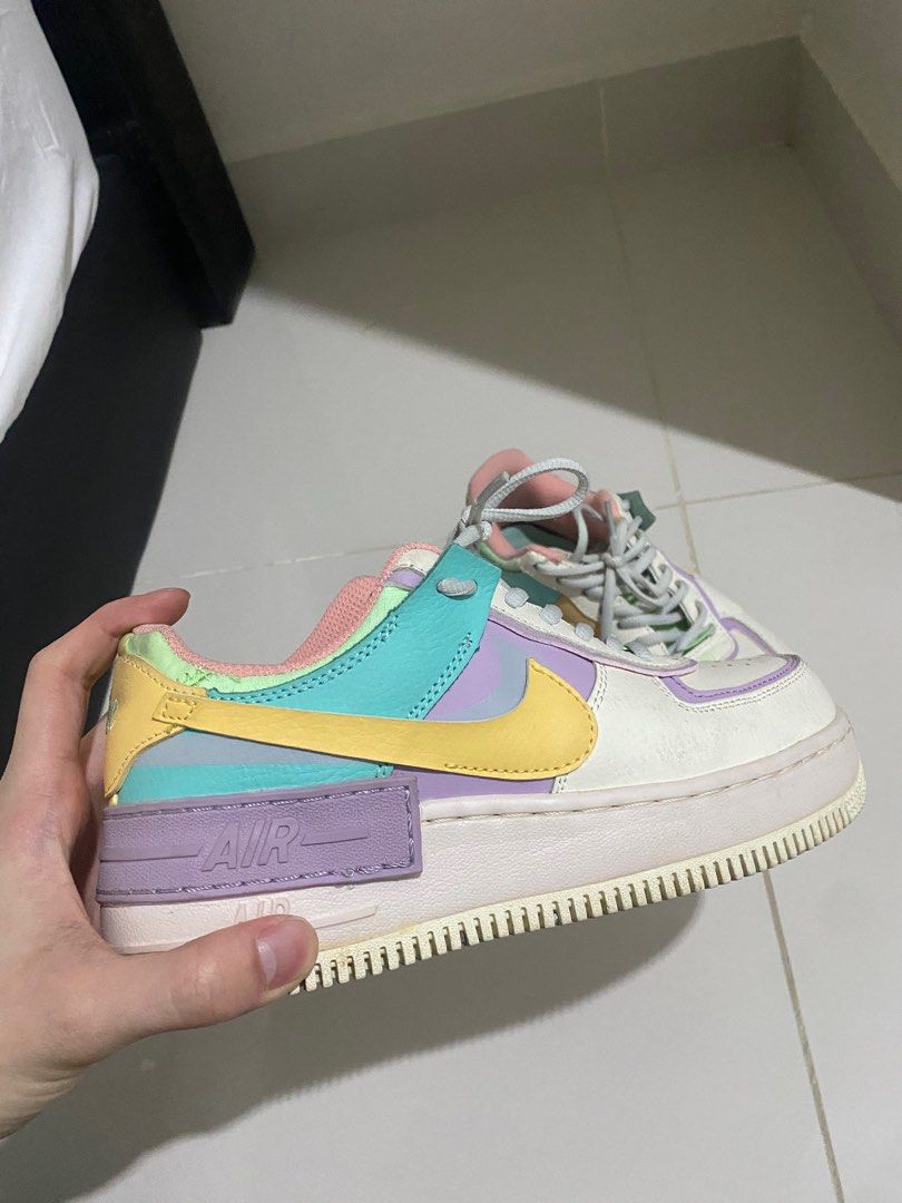 Zapatillas nike air shop force color pastel