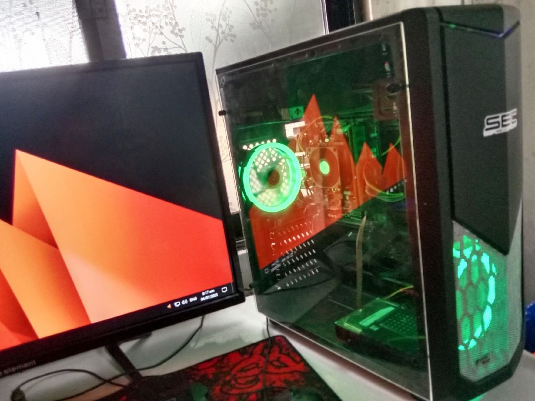 AMD A10 PRO 7800B GAMING PC (Category: Desktops) located in Las Pinas. Submitted by mikko.gomez (Listing ID 1241004221, Image 1). Description: MAGBASA! For sale system unit only no monitor Specs: AMD A10 PRO 7800B (12 Compute Cores) Asrock FM2A58-VG3+ Mobo 8GB RAM (4+4) 500GB HDD Integrated GPU Radeon R7 Graphics 700W Fuzion PSU Can Play Valorant, Dota2, Farlight84, GTA 5 (Farlight84 installed) Excellent Condition 100% All working NO ISSUES SA SY