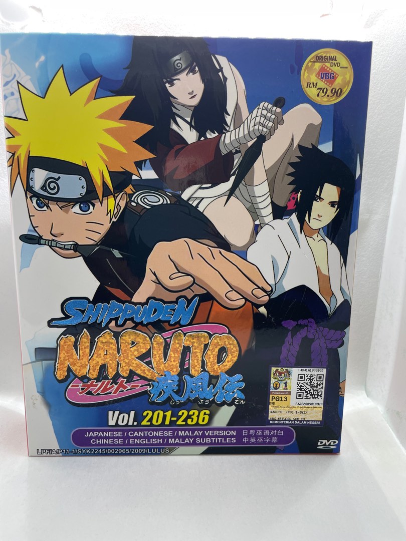 Anime Naruto, Hobbies & Toys, Music & Media, CDs & DVDs on Carousell