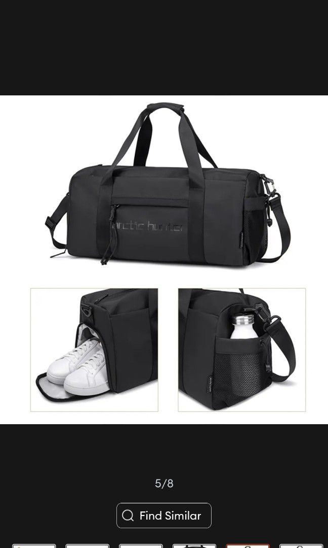 Arctic Hunter Duffle Bag, Men's Fashion, Bags, Sling Bags on Carousell