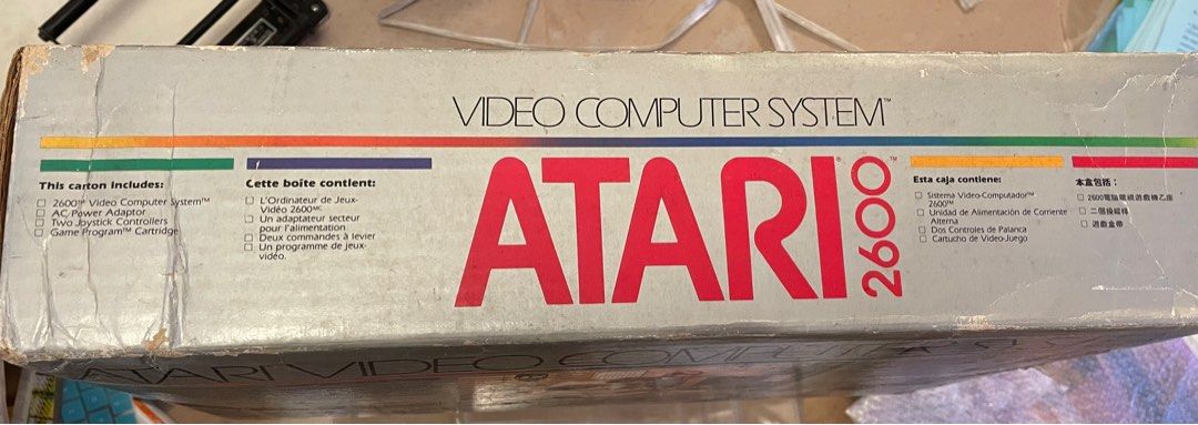 街机Atari 2600 钓鱼电子游戏