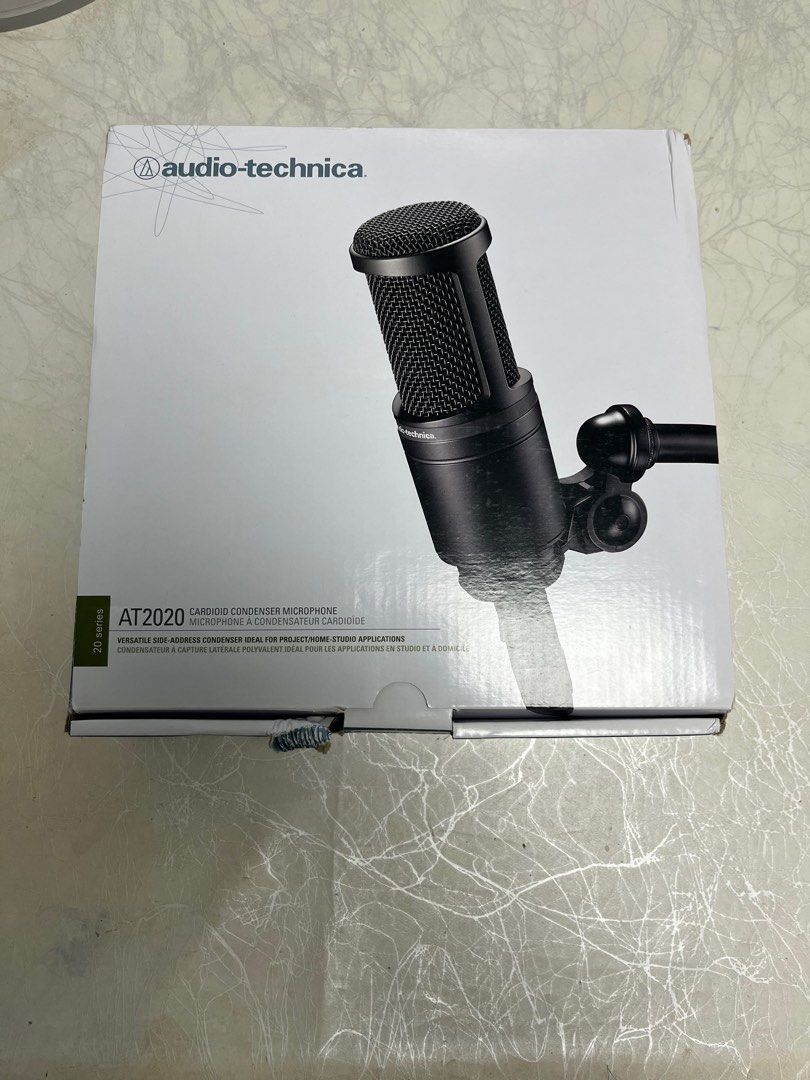 Audio Technica at2020 xlr, 音響器材, 咪高風/麥克風 - Carousell