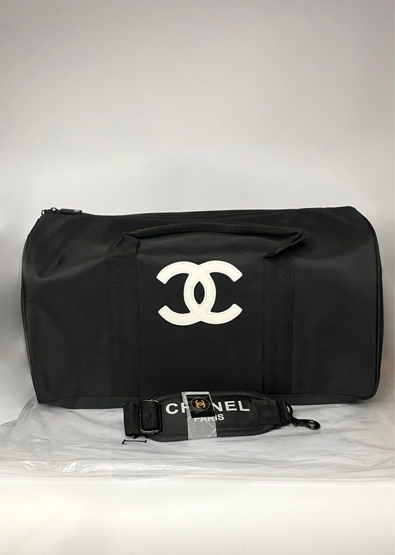 Authentic Chanel VIP Travel/Gym/Sports Duffle Bag, Luxury, Bags & Wallets  on Carousell