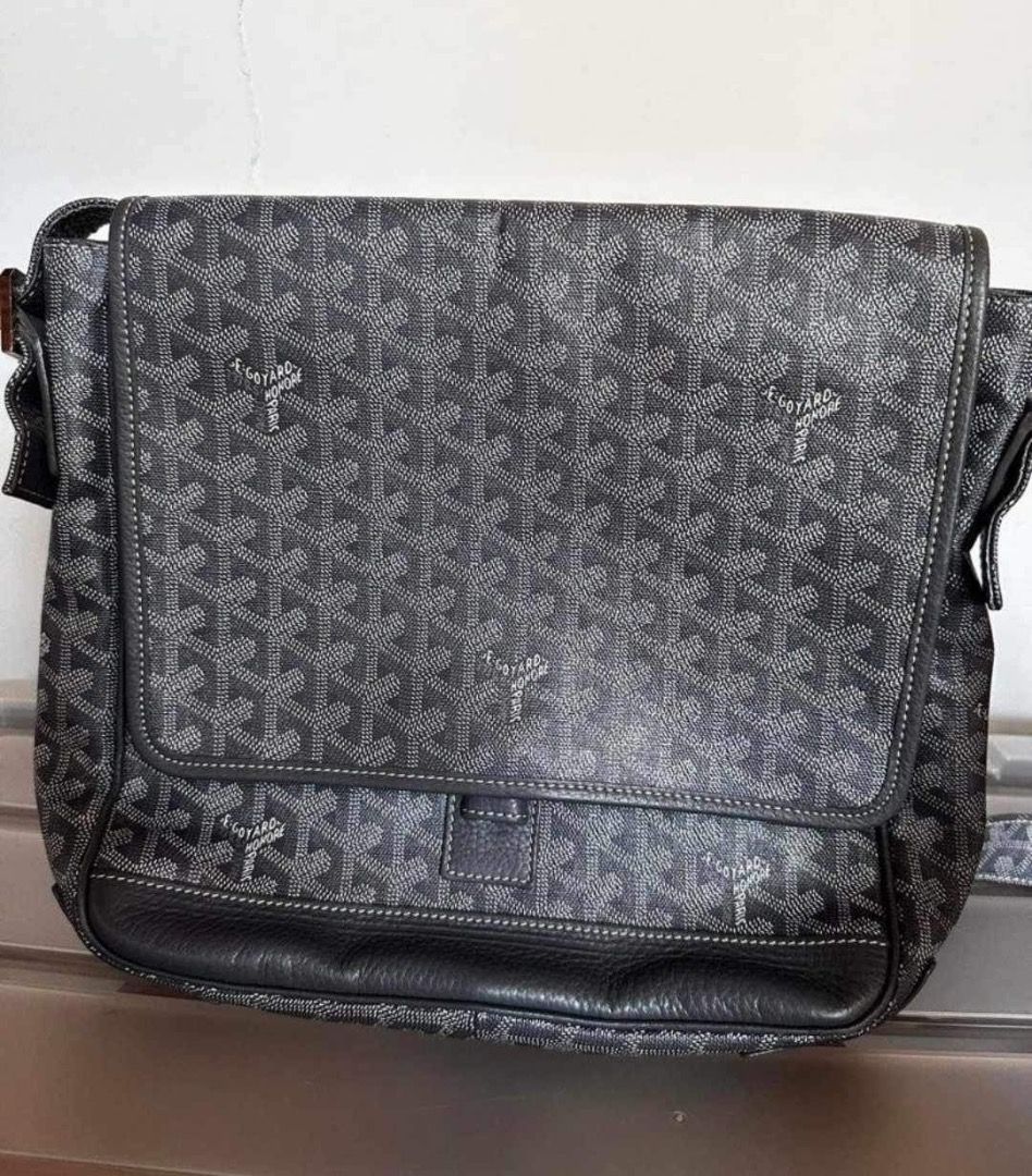 Goyard Urbain Messenger Bag Coated Canvas