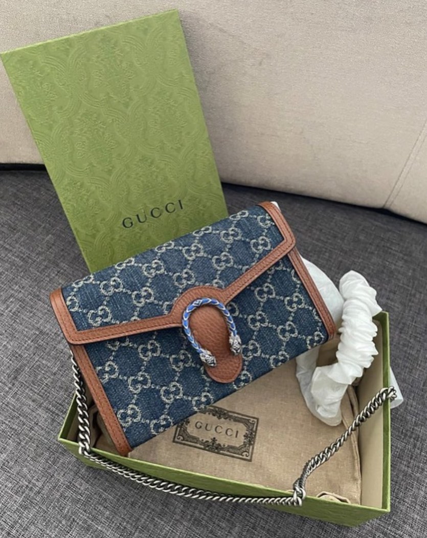 AUTHENTIC GUCCI DIONYSUS MINI CHAIN BAG Luxury Bags Wallets on Carousell