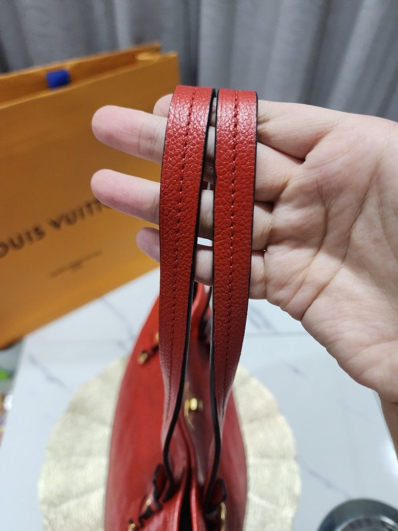 Authentic Louis Vuitton LV Citadine PM Monogram Empreinte Leather