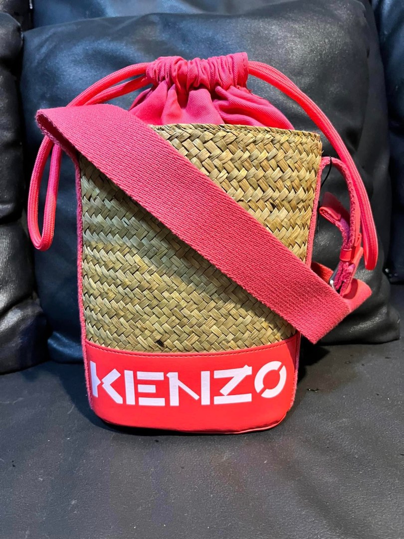 Authentic/Original Kenzo Kenzo Logo Crossbody Bag Rank A to AB, Men's