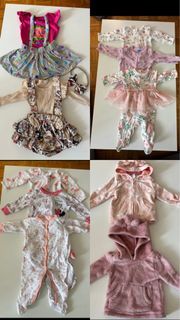 Baby girl clothing 6-18 months