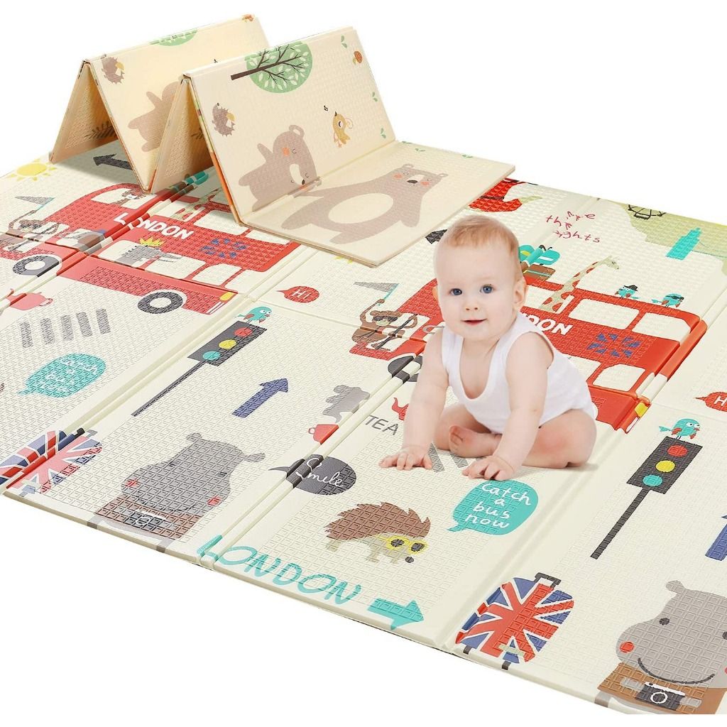 Crawling shop floor mat