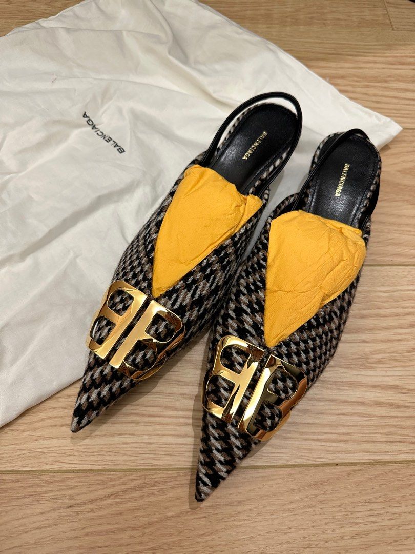 Balenciaga bb slingback clearance