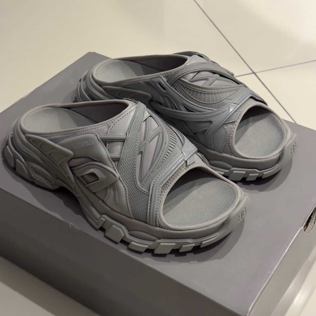 Balenciaga sale sandals grey