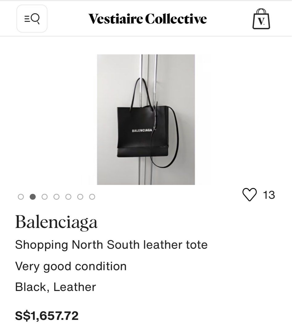 Balenciaga Shopping Bag Luxury Bags Wallets on Carousell