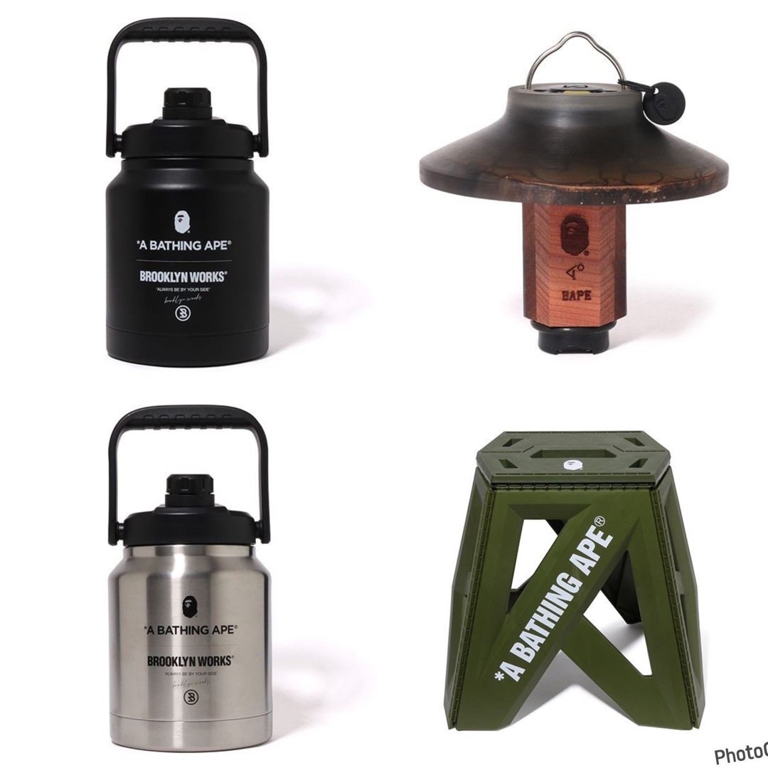 ki-no & a bathing ape コラボ　ランタンシェード ki-no bape コラボ キーノ ランタンシェード - ライト・ランタン人気