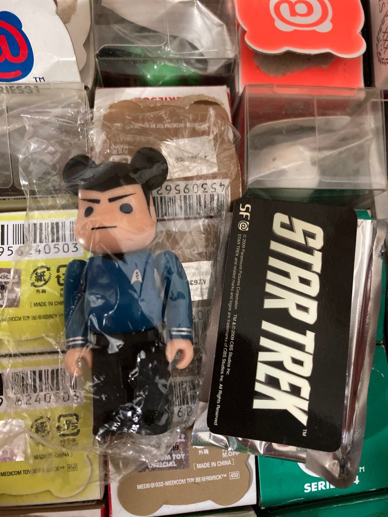 Bearbrick 400% – Star Trek – Medicom Toy – Occasion