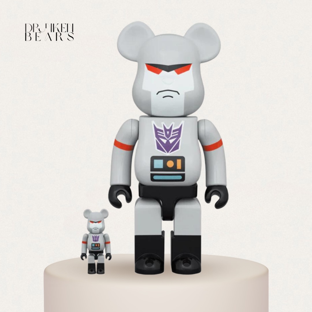 BE@RBRICK MEGATRON 100％ & 400％, Hobbies & Toys, Toys & Games on