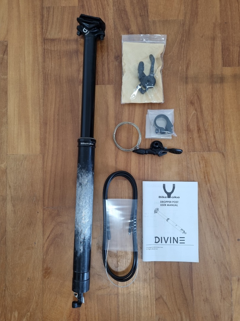 BikeYoke Divine 185 Dropper Post 31.6mm Diameter